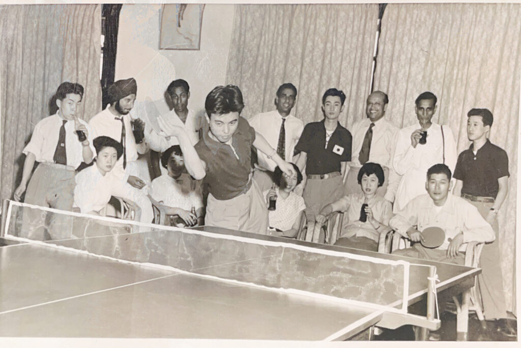 1954年インド訪問