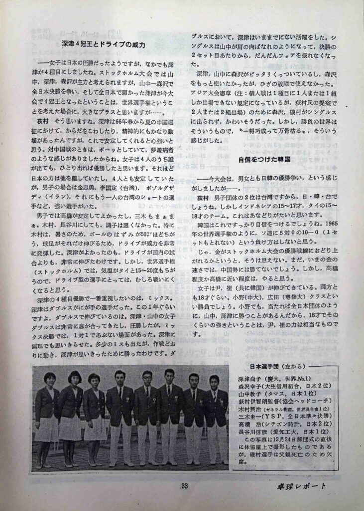 アジア競技大会から帰って3