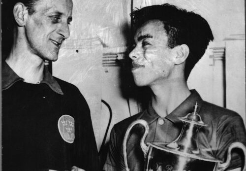 フリスベルグと荻村伊智朗 - 縮小